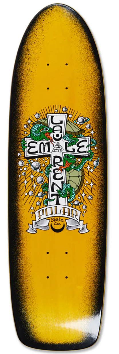 Polar Emile Laurent Turtle Town Skateboard Deck T-Shape