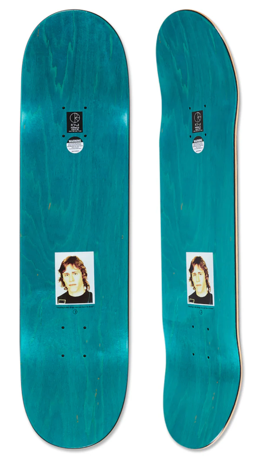 Polar David Stenström Toba Skateboard Deck 8.125