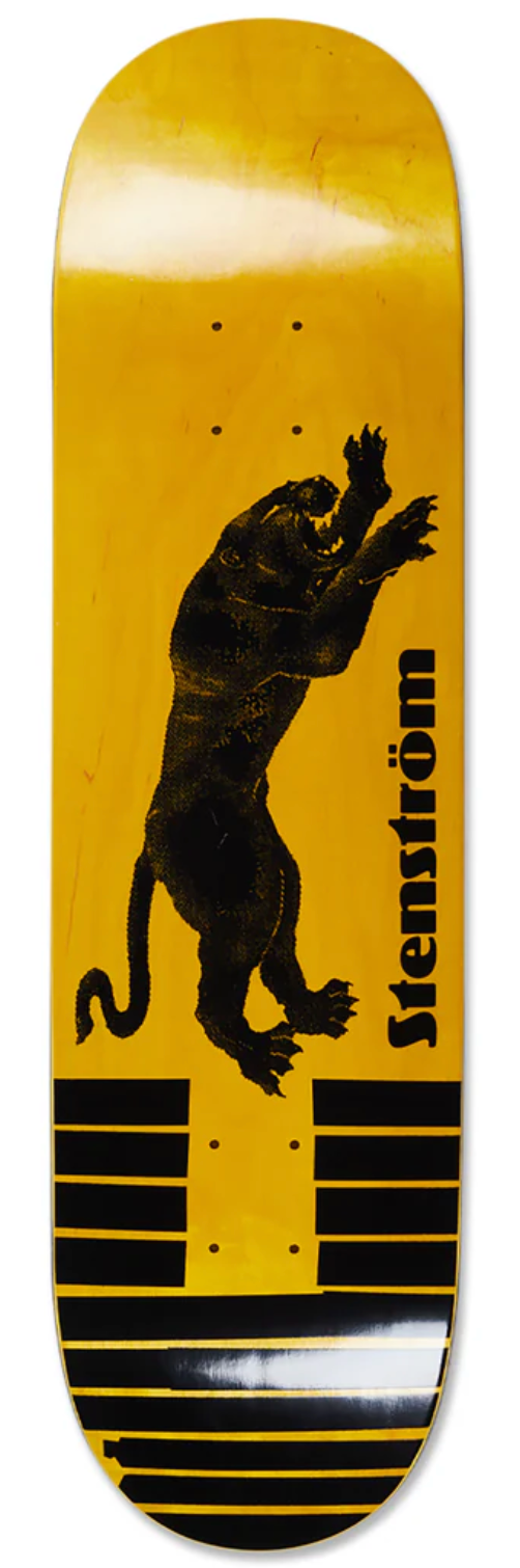 Polar David Stenström Tape and Panther Veneer Skateboard Deck 8.5