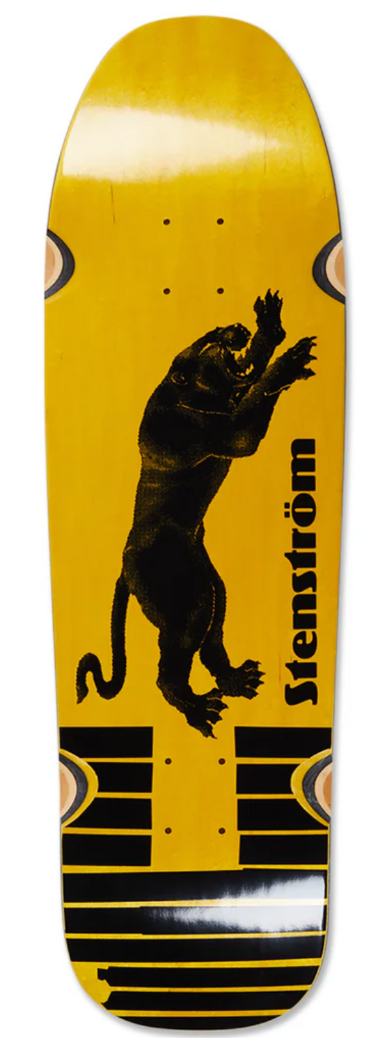 Polar David Stenström Tape and Panther Veneer Skateboard Deck D1 Shape