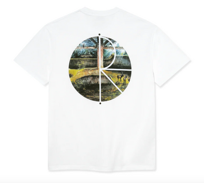 Polar Fill Logo Burnside 2084 T-Shirt White