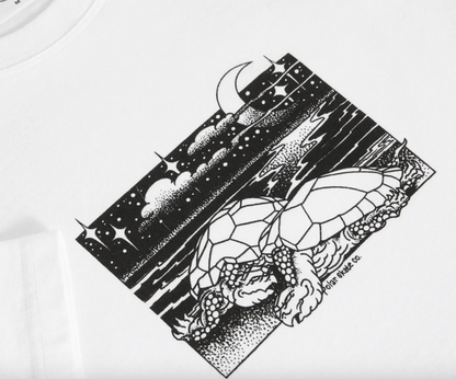 Polar Turtle Town T-Shirt White