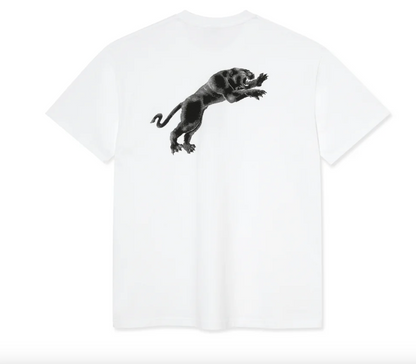 Polar Tape and Panther T-Shirt White