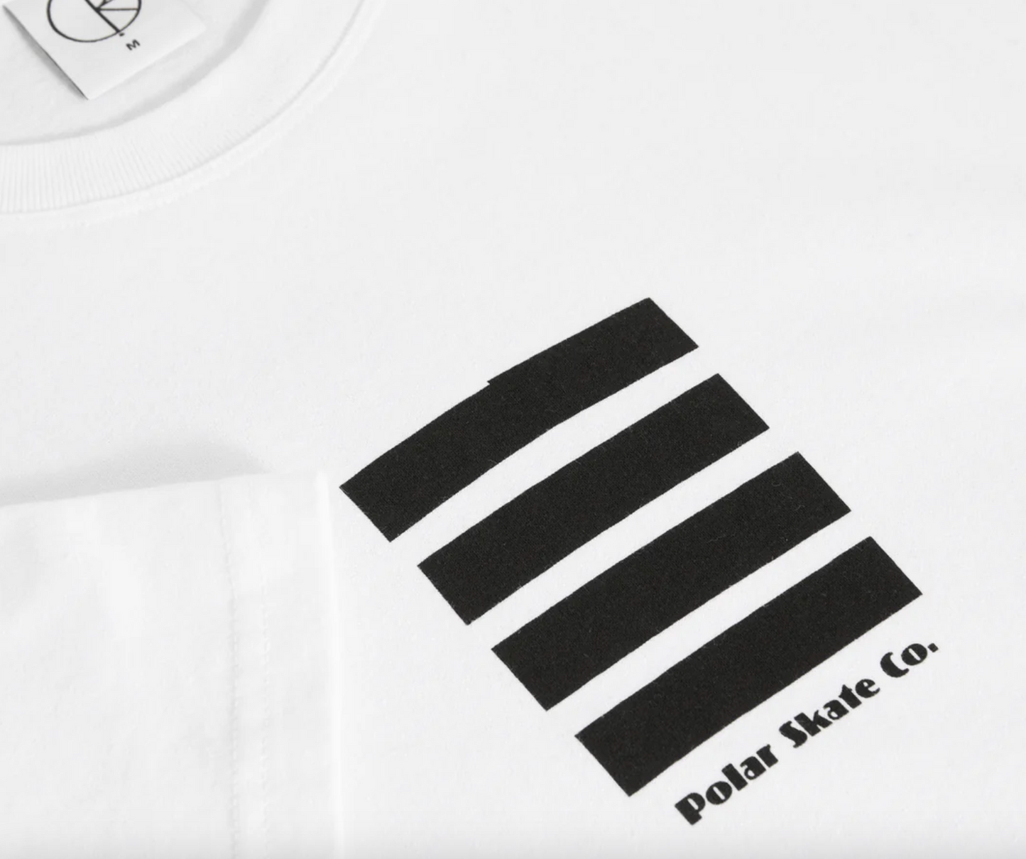 Polar Tape and Panther T-Shirt White