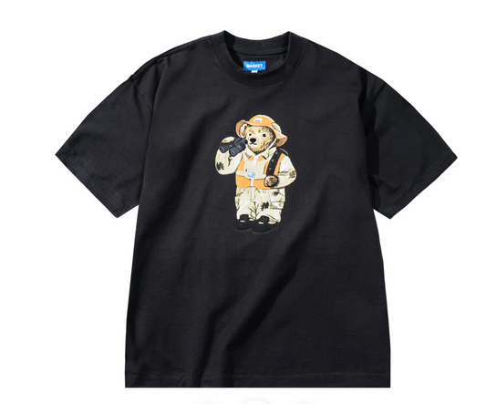 Market Hunter Bear T-Shirt Black