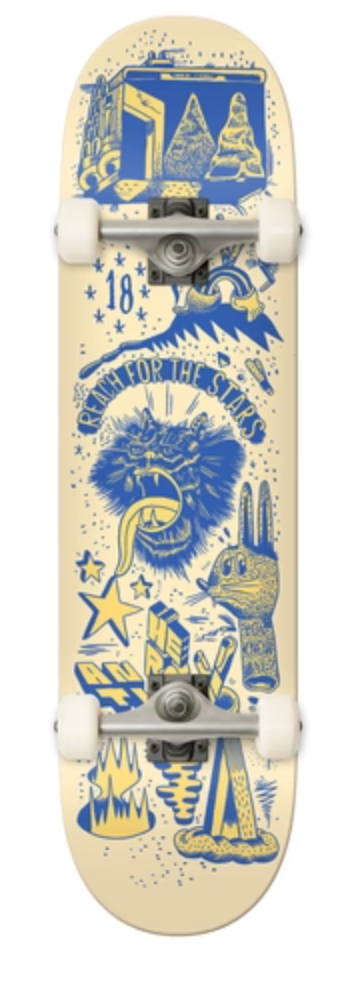 AntiHero Reach For Stars Complete Skateboard 7.75