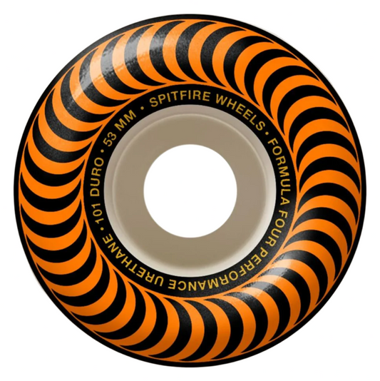 Spitfire F4 101 Classic Orange 53mm Wheels