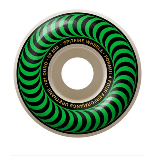Spitfire F4 101 Classic Green 52mm Wheels