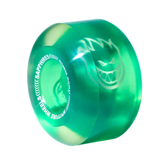 Spitfire 90D Sapphires Radial Clear Green 53mm Wheels