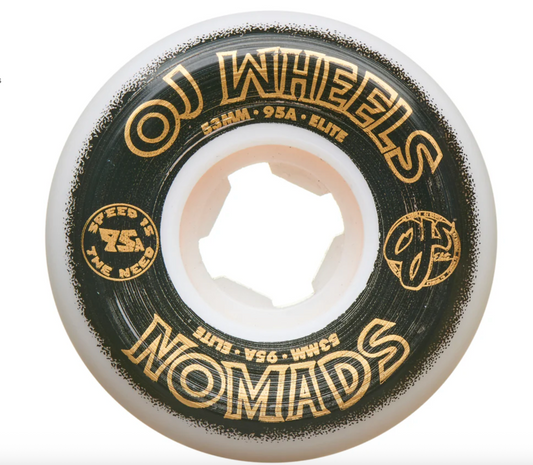 OJ 53mm Elite Nomads 95a Skateboard Wheels