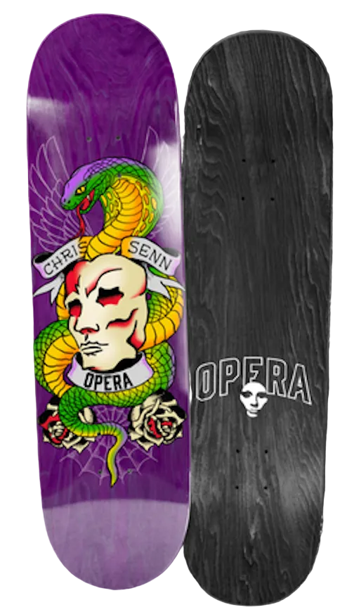 Opera Chris Senn Skateboard Deck 8.75