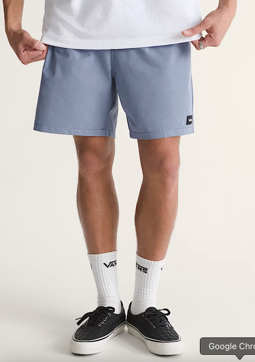 Vans Range Relaxed Sport Shorts Glacial Slate Blue