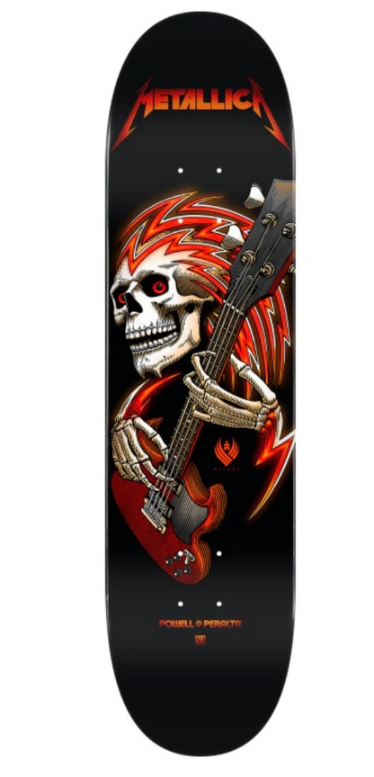 Powell Peralta Flight Metallica Skateboard Deck 8.25