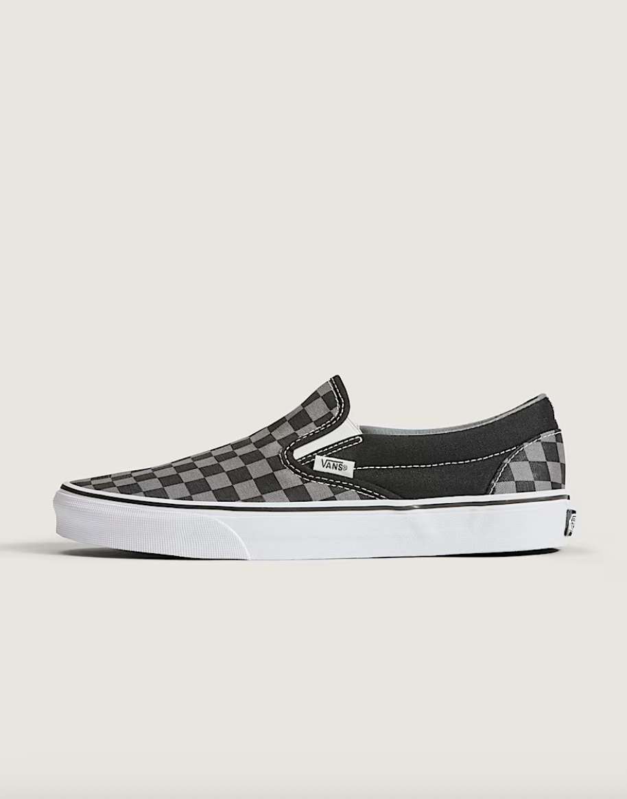 Vans Classic Slip-On Checkerboard Black Pewter