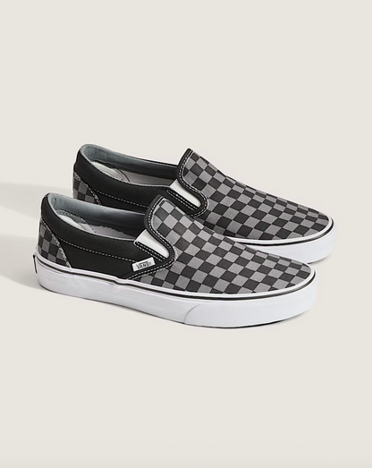 Vans Classic Slip-On Checkerboard Black Pewter