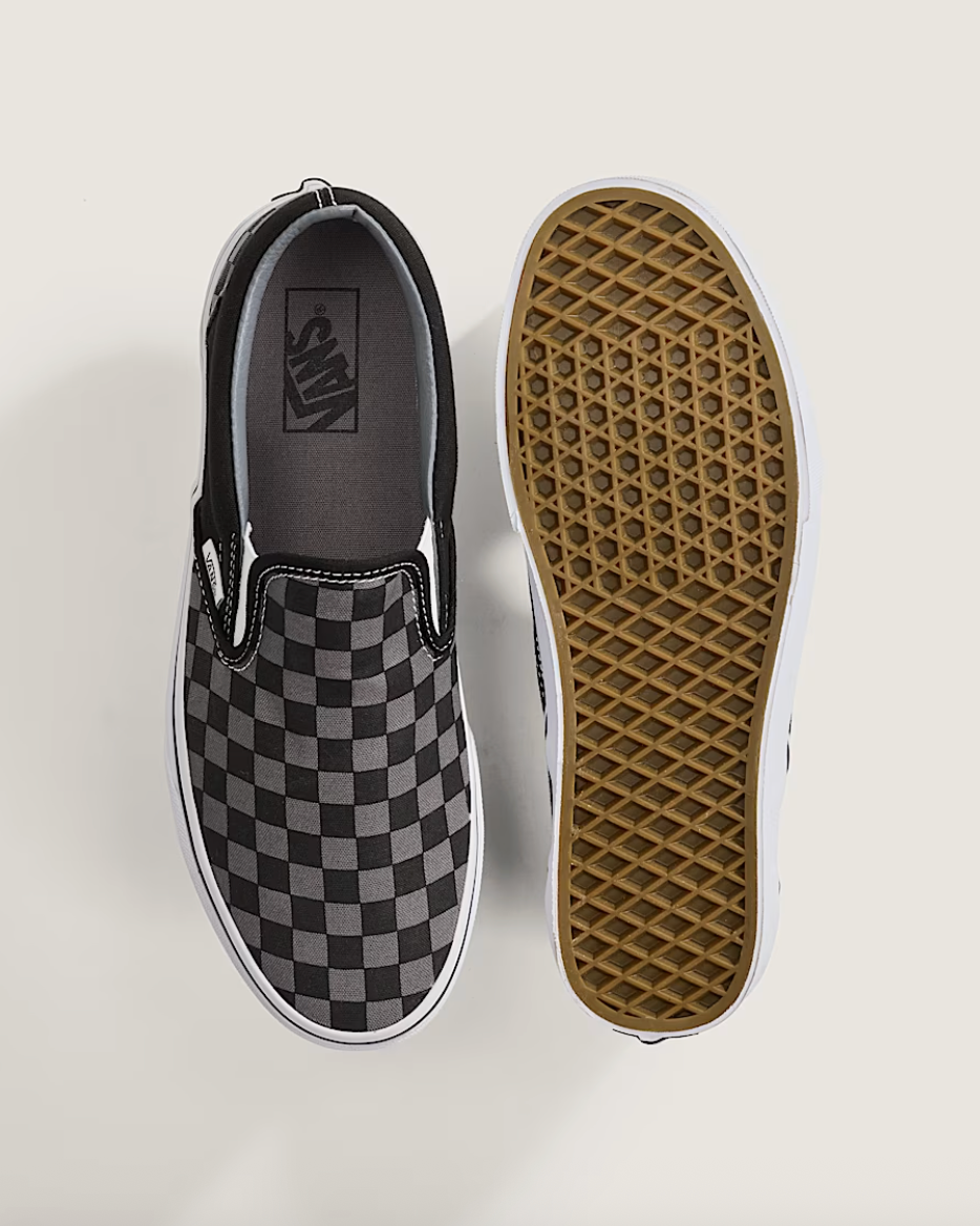 Vans Classic Slip-On Checkerboard Black Pewter