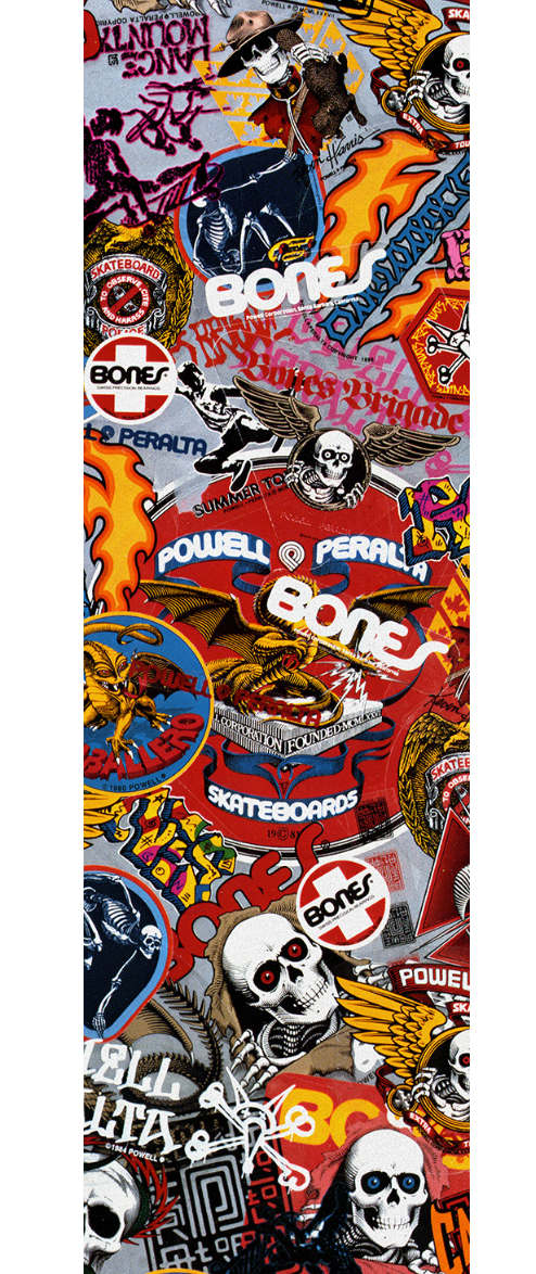 Powell Peralta OG Stickers Grip Tape Sheet 9"