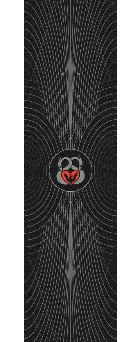 Powell Peralta Andy Anderson Power Lines 2 Grip Tape Sheet 9"