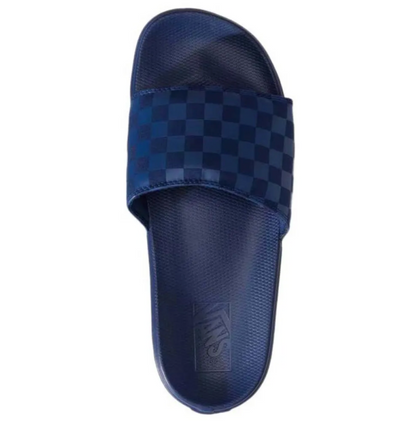 Vans La Costa Slide-On Deep Indigo Checkerboard