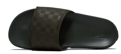 Vans La Costa Slide-On Obsidian Fern Checkerboard