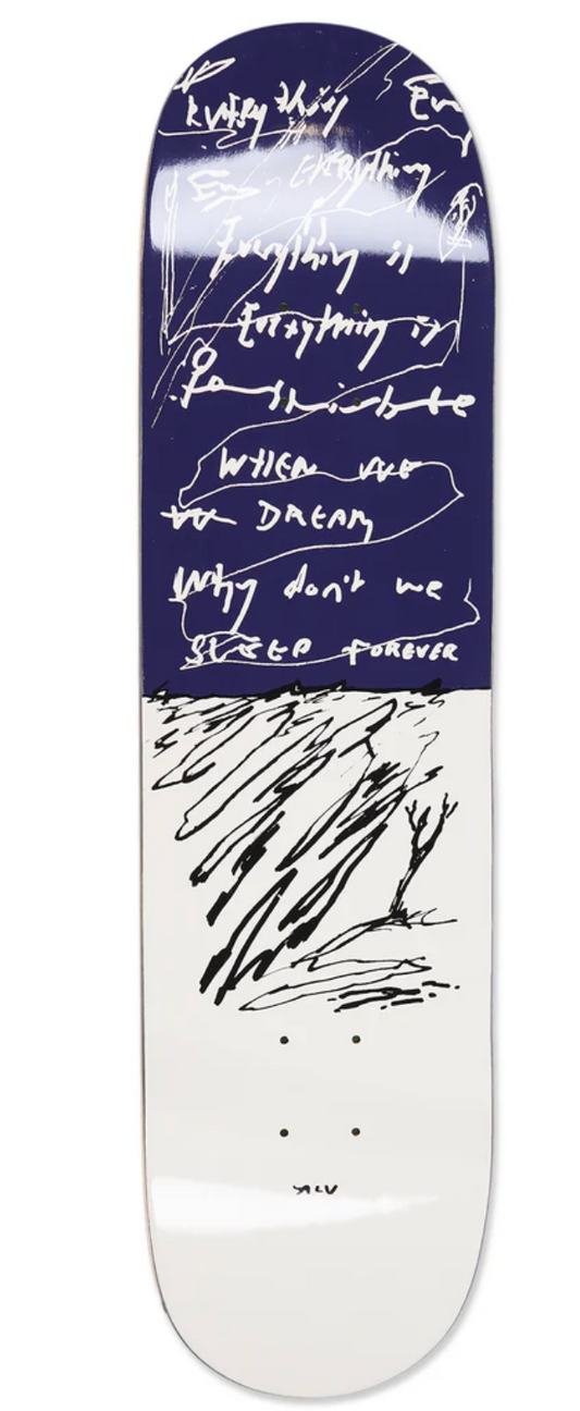 Polar Team Alv Sleep Forever Skateboard Deck 8.25