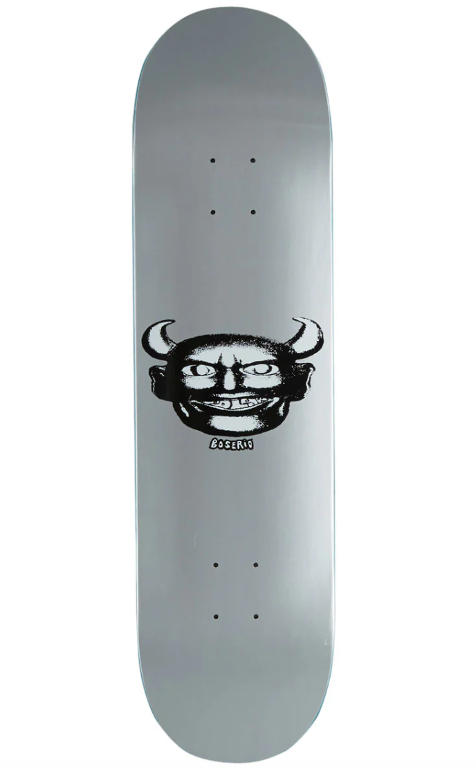 Polar Boserio Silver Devil Skateboard Deck 8.5