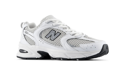New Balance 530 White Silver Metallic