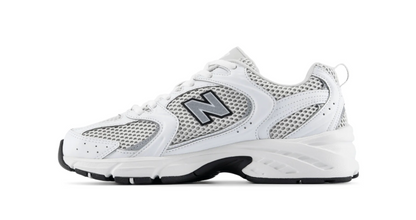 New Balance 530 White Silver Metallic