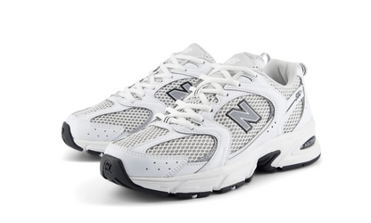 New Balance 530 White Silver Metallic