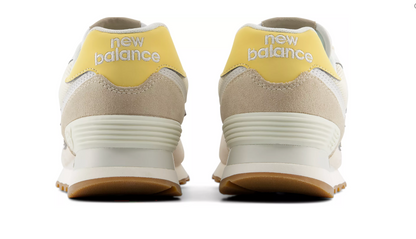 New Balance Women's 574 Sea Salt Yellow