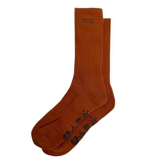 Frog Socks Brown Black