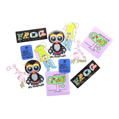 Frog Sticker Pack 12