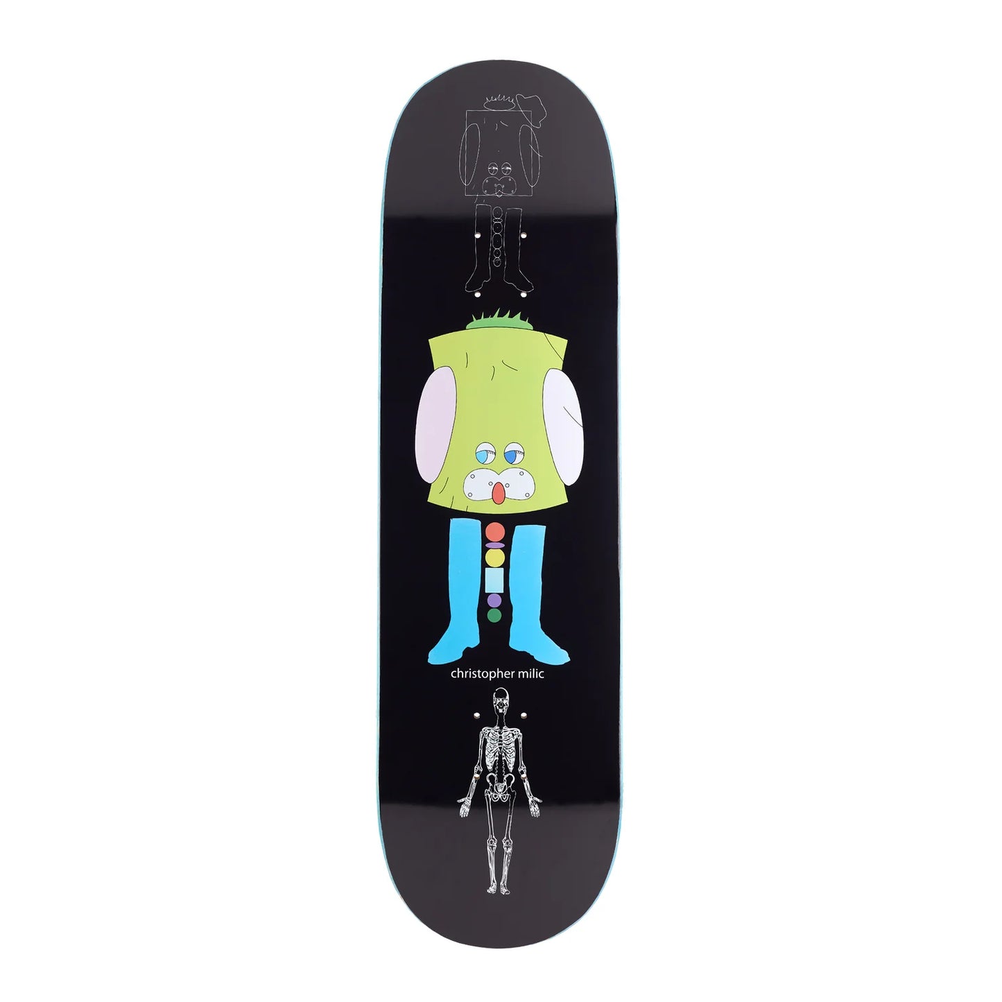 Frog Vector World Chris Milic Skateboard Deck 8.38