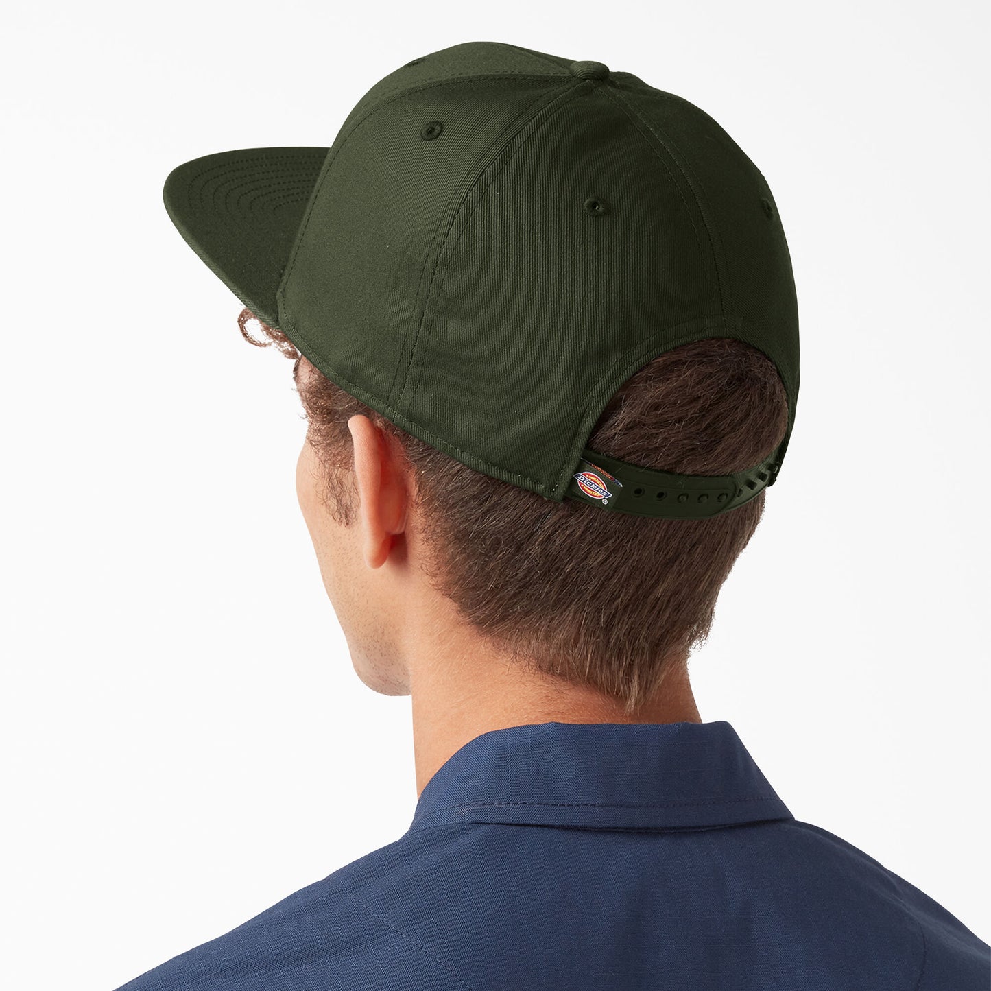 Dickies Skate Flat Bill Hat Olive Green