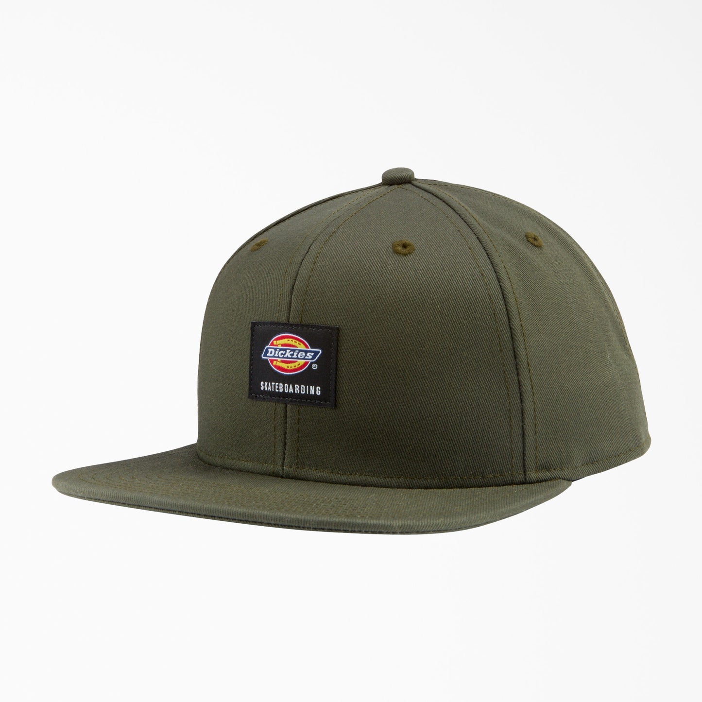 Dickies Skate Flat Bill Hat Olive Green