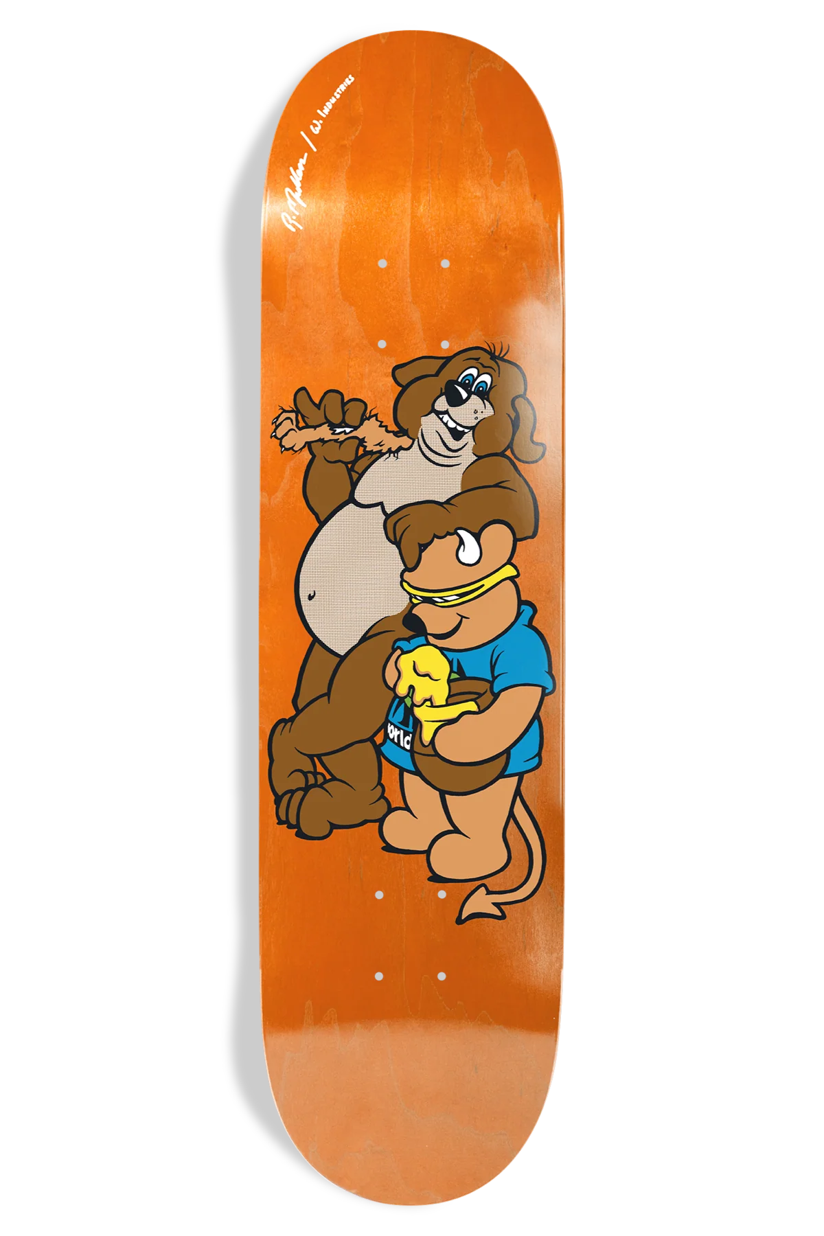 World Indsutries Rodney Mullen Bear Popsicle 8.5 Skateboard Deck