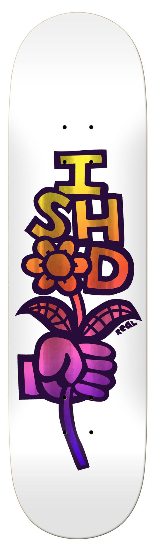 Real Ishod Easy Rider Bouquet 8.38 Skateboard Deck