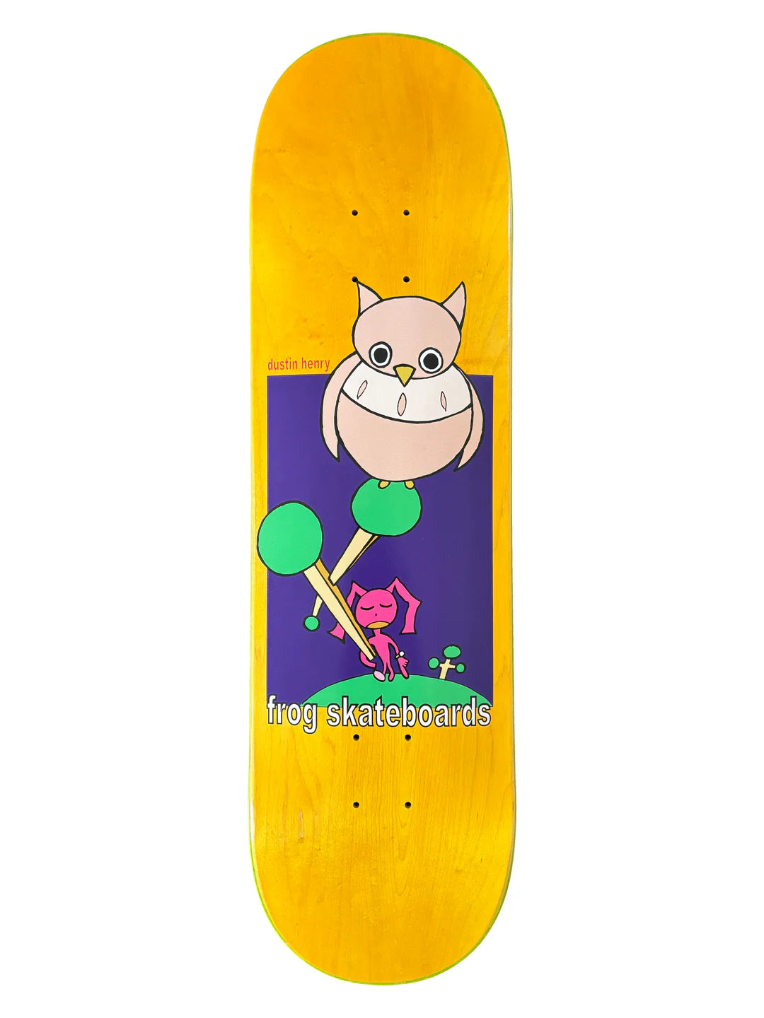 Frog Henry Wise One Skateboard Deck 8.5
