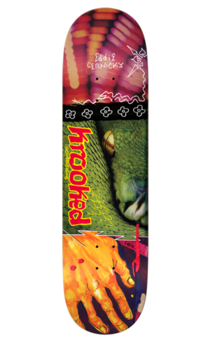 Krooked Cernicky Snake Bite 8.38 Skateboard Deck