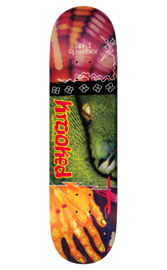 Krooked Cernicky Snake Bite 8.38 Skateboard Deck
