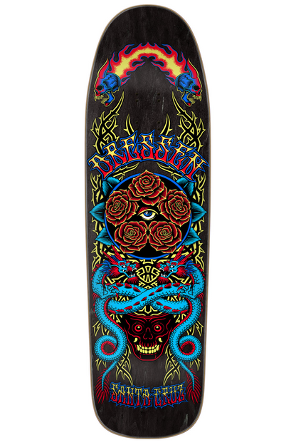 Santa Cruz Dressen Rose Crew Five Pro Shaped 9.30