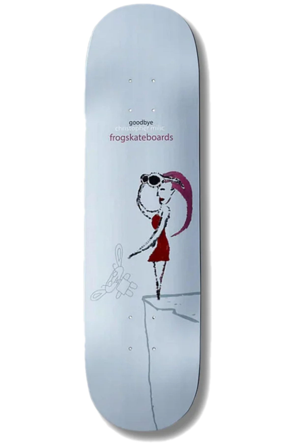 Frog Goodbye Chris Milic Skateboard Deck 8.38