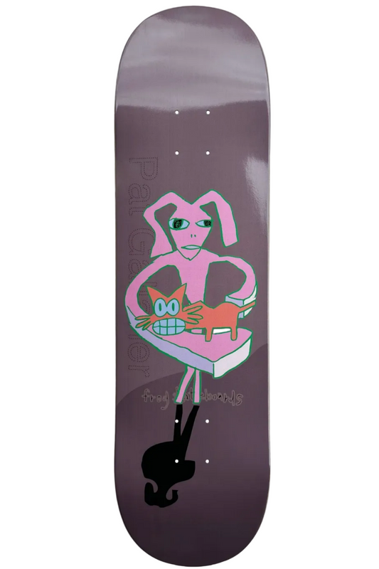 Frog Pat G Red Cat Skateboard Deck 8.42