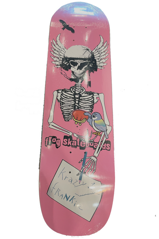 Frog Twisted Pilot Frankie Decker Skateboard Deck 8.5