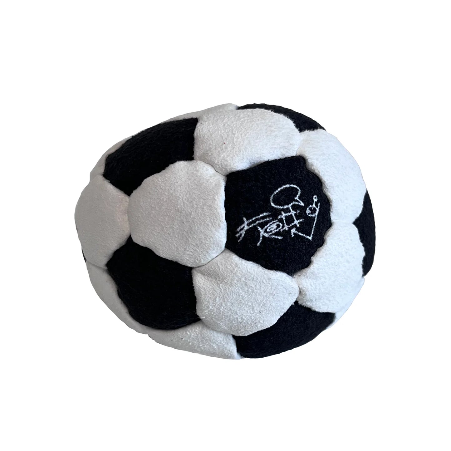 Frog Hacky Sack Black White