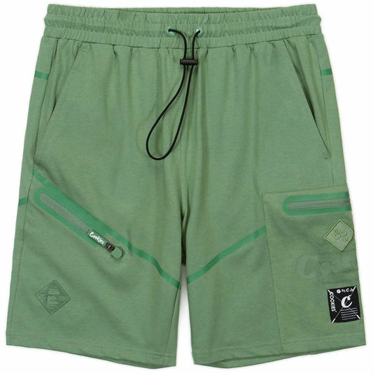 Cookies Key Largo Dri Fit Jersey Shorts Olive