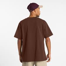 NB Numeric Relaxed Athletic Logo T-Shirt Brown