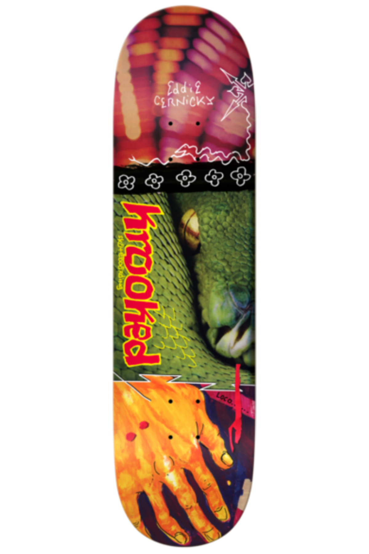 Krooked Cernicky Snake Bite 8.38 Skateboard Deck