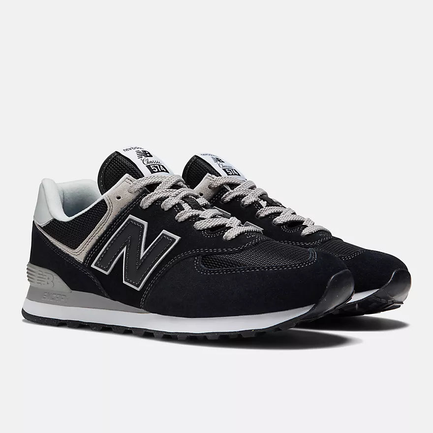 New Balance 574 Core Black White