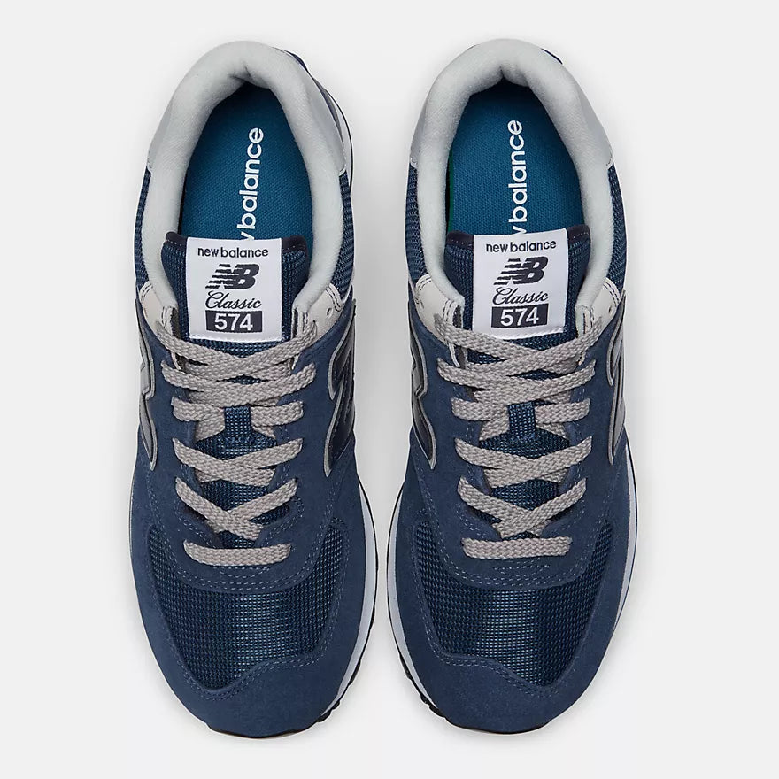 New Balance 574 Core Navy White